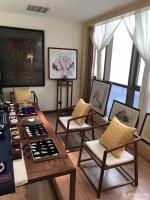 艺术家尚建国生活:因“玉”相“石”、在“六艺茶文化馆”品茶赏艺，抚琴析画，坐禅【图1】