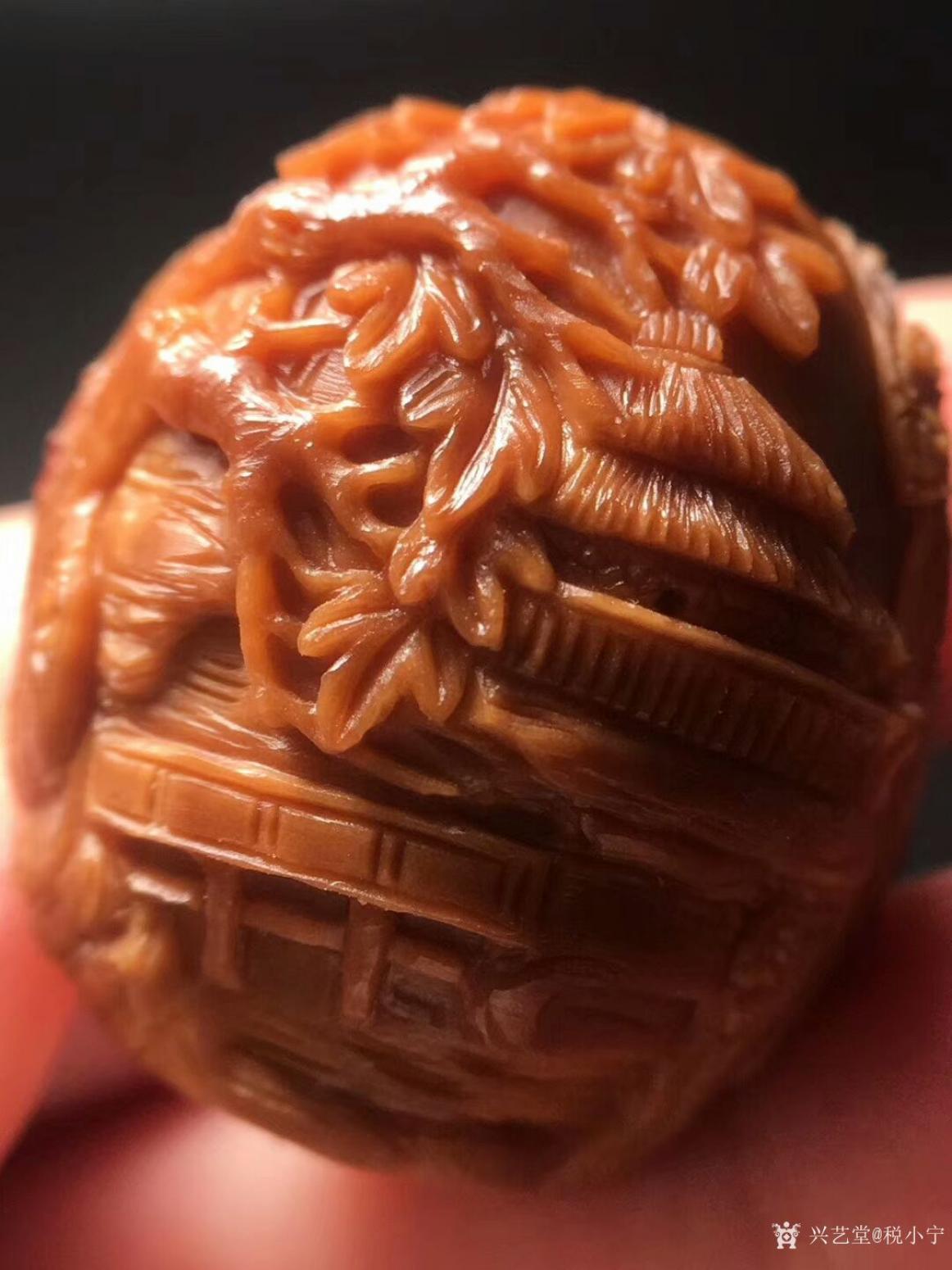 税小宁雕刻作品《核雕-万佛朝宗》【图7】
