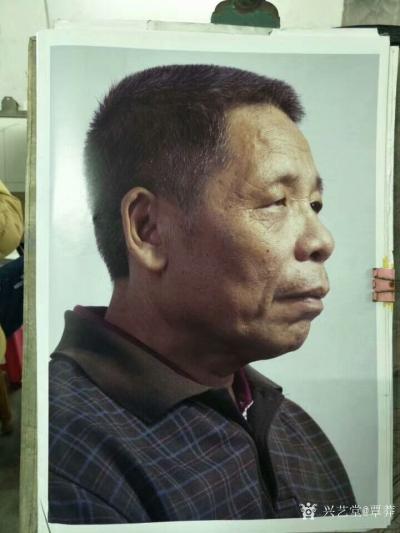 覃莽日记-我的中年男士人物头像素描画法步骤，仅供各位绘画爱好者参考。【图6】