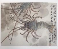 艺术家石广生收藏:一花一世界，两国两丹青。方楚雄林淑然艾瑞三人联展在广州陈树人【图2】