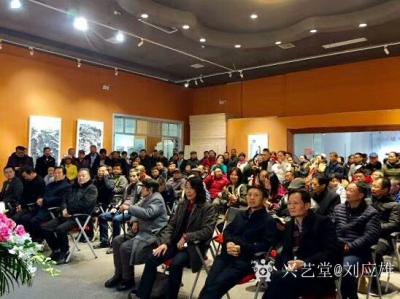 刘应雄生活-《立意潇湘 纵怀世界》刘应雄中外风情画展，于2019年12月27日下午，在湖南国【图3】