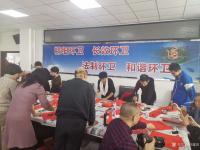 艺术家刘建国生活:春节前夕，长白山书画研究院书画家为环卫工人送福，我额外还要送【图0】