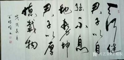 王根权日记-《书谱》读译学书论第十章《求其妍妙》
一、原文
一畫之間，變起伏於峰杪①。一【图1】