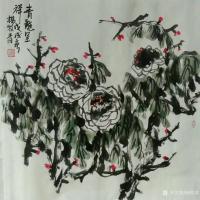 艺术家杨牧青日记:唯有牡丹真国色，洛阳一醉君王乐。写生的目的就是在对景生情中把【图0】