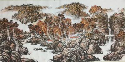 马培童日记-“焦墨点焦彩”画，是我独自创造的一个新画种-马培童焦墨画感悟笔记（147）
 【图3】