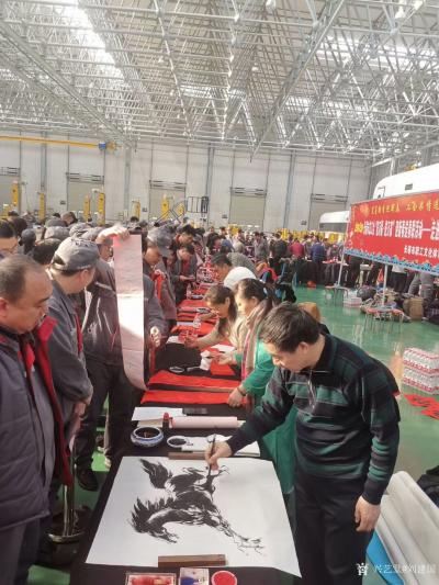 刘建国生活-  中车长客股份有限公司“翰墨迎盛景，时代心相约”送春联、送福字活动；-我和中车【图2】