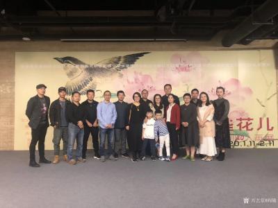 阎敏生活-1月11日上午《那些花儿》深圳20人画展在宝安体育馆茶悦世界 方点•园点艺术空间【图4】