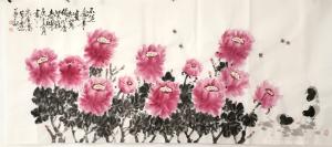 13561955814国画作品《富贵吉祥》价格1360.00元