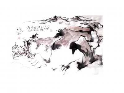 侯景耀日记-观山水.抗疫情.
一画家侯景耀【图1】