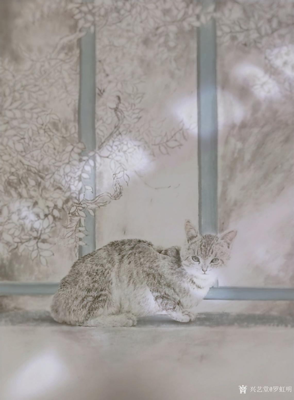 罗虹明国画作品《静等花开》【图0】