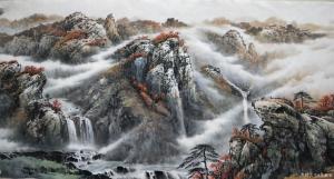 艺术品图片：艺术家董献省国画作品名称《秋韵》价格2000.00 元