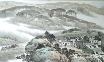 董献省日记-喜欢太行，一幅《悠悠太行情》欢迎大家欣赏指导。【图2】