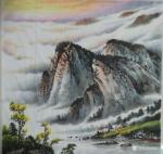 董献省日志-《紫气东来》预示着,吉祥、富贵、平安等美好的事物降临，一幅《【图1】