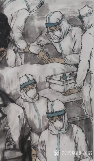 赵国毅日记-《伟哉 •钟南山》——赵国毅抗疫情作品欣赏
近日创作《伟哉•钟南山》，本人有感【图2】