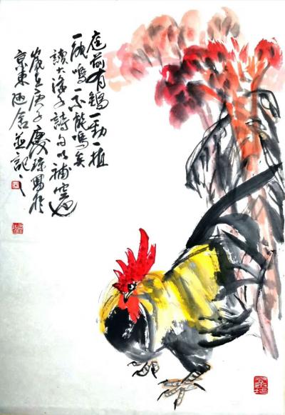 甘庆琼日记-除夕以来，只在小区内买过两次菜，其余没打开过家门~猫在家中创作，以自己的方式参与【图1】