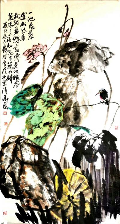 甘庆琼日记-除夕以来，只在小区内买过两次菜，其余没打开过家门~猫在家中创作，以自己的方式参与【图2】