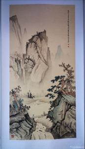 艺术品图片：艺术家杨国钧国画作品名称《山水画》价格5000.00 元