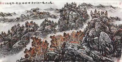 马培童日记-“焦墨古已有之，焦彩，将之丰富”马培童焦墨画感悟笔记（151）
  我这几年来【图3】