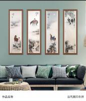 艺术家李亚南日记:李亚南书画工作室作品
浴马图  尺寸140cmx35cmx【图0】