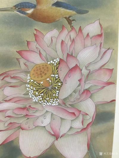 汪林日记-国画工笔画老鼠《多子多福图》尺寸65X38CM，老鼠多子，石榴也多子，多子多福，【图3】