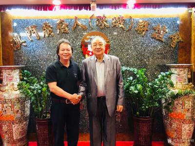 叶仲桥生活-我的国画花鸟画作品【锦上添花】被澳门广府人联谊总会，拥有十八万会员的总会收藏，并【图5】