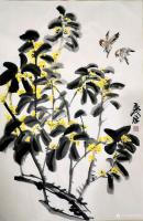 艺术家甘庆琼日记:国画花鸟画庚子年春新作品：
《三月堪惜牡丹奇，半依朱栏欲绽【图2】