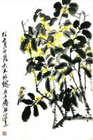 艺术家甘庆琼日记:国画花鸟画庚子年春新作品：
《三月堪惜牡丹奇，半依朱栏欲绽【图3】