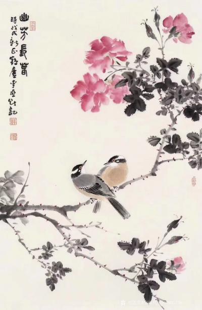 字画代理威977805476日记-霍春阳弟子，李亚笔墨，入古而能出今，因物造形，具体而微，多向宋元讨生活，事欲工而【图2】