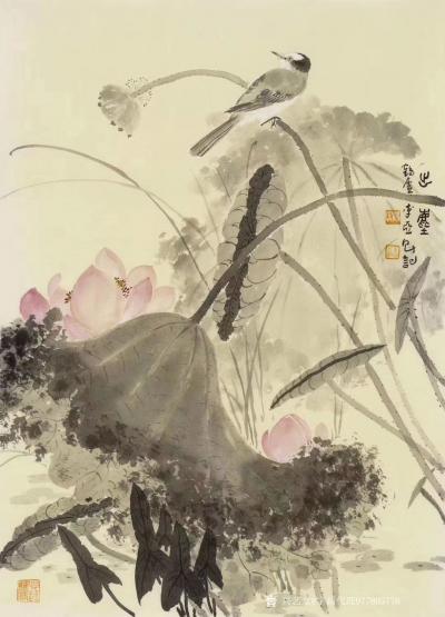 字画代理威977805476日记-霍春阳弟子，李亚笔墨，入古而能出今，因物造形，具体而微，多向宋元讨生活，事欲工而【图3】