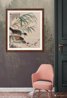 艺术家石广生日记:国画花鸟画《春江水暖》取苏轼“春江水暖鸭先知”诗意而创作；【图3】