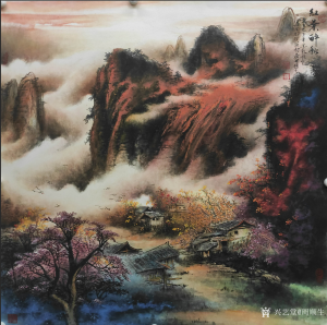 艺术品图片：艺术家周顺生国画作品名称《天来堂顺生◆红叶醉秋》价格800.00 元