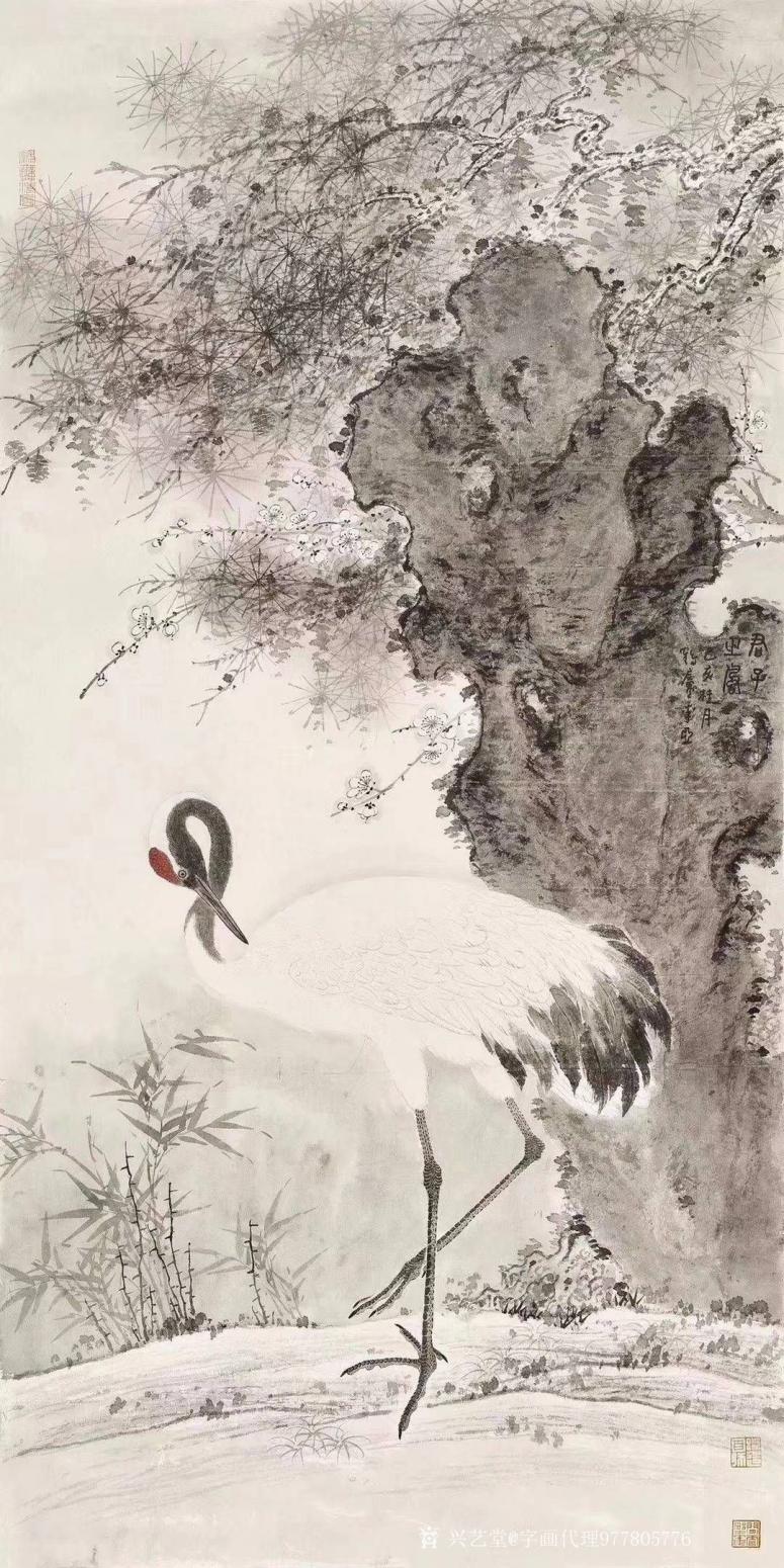 字画代理威977805476国画作品《中美协李亚老师作品》【图0】