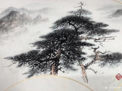 罗树辉日记-《春江帆影》关茗友 罗树辉
山青水绿人依旧，          世事变迁心自留【图3】