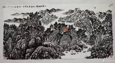 马培童收藏-焦墨画与《金刚经》-作者丹青居士；
  真正的福报是什么呢，是清净无为。《金刚【图2】