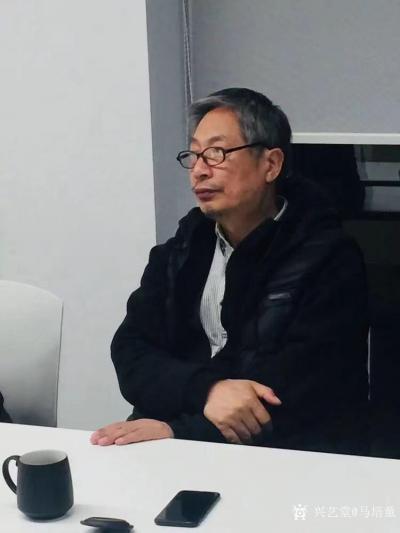 马培童生活-香港画院第一届院委会，第二次会议在揚州三湾公园召开，是香港画院具有历史开创性的一【图4】