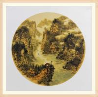 艺术家宋保江生活:结缘干里皆是缘，缘里缘外艺结缘′。【图0】