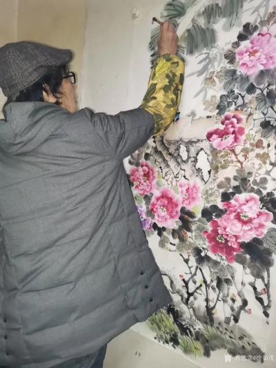 徐如茂日记-国画花鸟画《珠光累累》《天香醉人归》；
病树前头万木春，但愿四月能下楼，宅家创【图2】