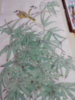 艺术家安士胜日记:国画工笔花鸟画新作品欣赏,绿色总是招人喜欢的。
体验不同的【图0】