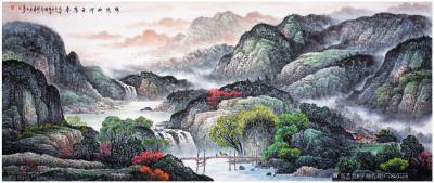 字画代理威977805476日记-澄心斋主1970年生，河北省石家庄市人，九三年毕业于河北师大美术系师从贾又福、张【图4】