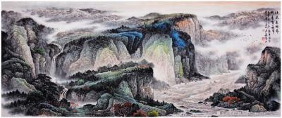 字画代理威977805476日记-澄心斋主1970年生，河北省石家庄市人，九三年毕业于河北师大美术系师从贾又福、张【图6】