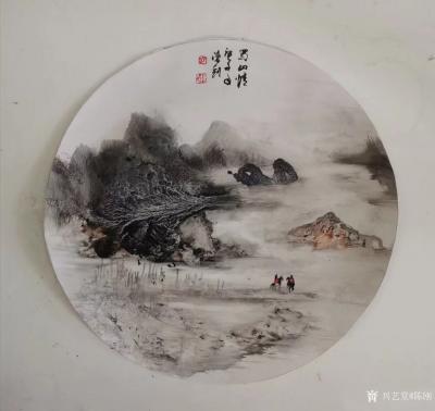 陈刚日记-谁说废纸不像画，一支秃笔竟涂鸦；梅兰竹菊咱不写，扔掉杂念就回家！
在各种绘画领【图1】