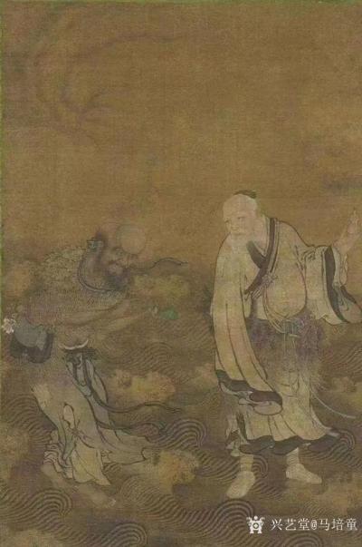 马培童收藏-郭建宁评鉴马培童(4)对话张僧繇。
 马培童的艺术成就有