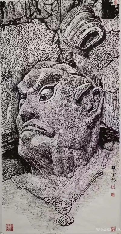 马培童收藏-郭建宁评鉴马培童(4)对话张僧繇。
 马培童的艺术成就有