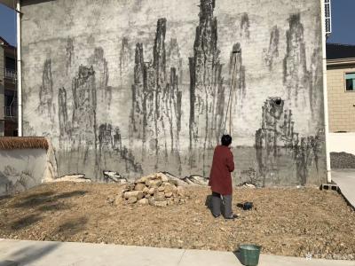 粟盛林收藏-张家界慈利郊区的画院围墙壁画完工！欢迎各位朋友前来参观提点宝贵的意见!【图6】