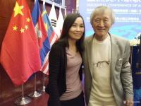 艺术家胡静生活:亚洲美术家小镇艺术高端论坛上，偶遇恩师列宾美院克林姆·李教授【图2】