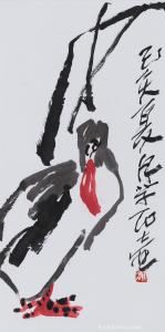 艺术品图片：艺术家鉴藏文化国画作品名称《写意花鸟》价格10000.00 元