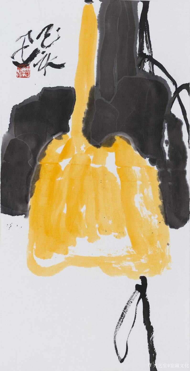 鉴藏文化国画作品《写意葫芦》