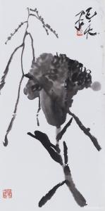 艺术品图片：艺术家鉴藏文化国画作品名称《写意鸡冠花》价格10000.00 元