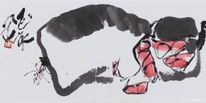 艺术品图片：艺术家鉴藏文化国画作品名称《冬蔬》价格10000.00 元