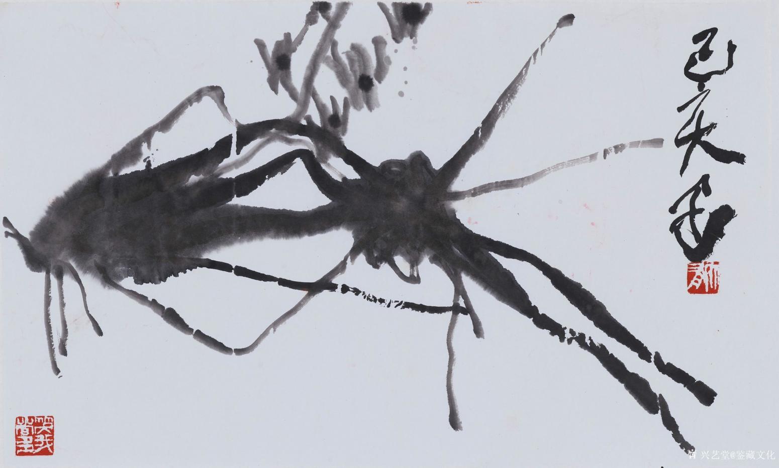 鉴藏文化国画作品《兰花》【图0】